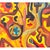 Vintage Original Abstract Oil on Canvas For Sale - Image 4 of 12