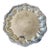 1960s Silver Plate Serving Platter Vintage English Heavy Excellent 12 1/2 Inches For Sale