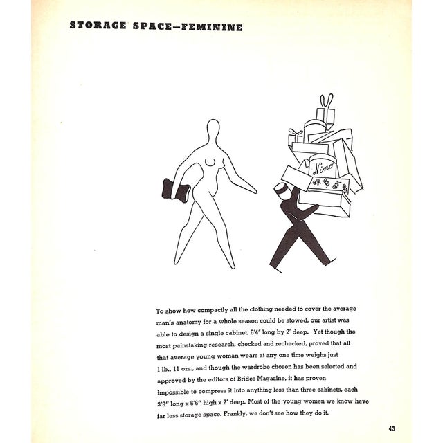 1950s "Anatomy for Interior Designers" 1951 Schroeder, Francis De N. For Sale - Image 5 of 10