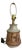 1970s Organic Modern Signed Studio Pottery Table Lamp For Sale