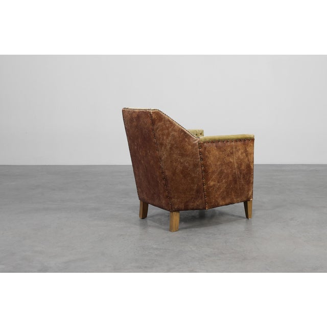 1930s Art Deco Sculptural Armchair, France, 1930s For Sale - Image 5 of 15