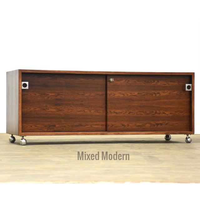 Rosewood Credenza Console by Bodil Kjaer For Sale - Image 12 of 12