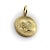 1990s 14k Gold Classical Revival Cupid Medallion For Sale - Image 4 of 7