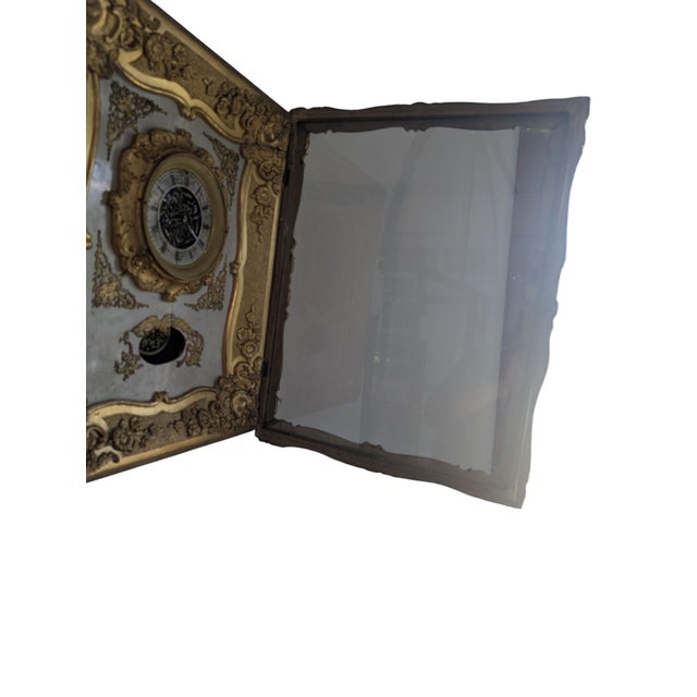 Wood Parisian Clock, 17th Century For Sale - Image 7 of 7