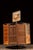 Vintage "Ponderosa Pine Woodwork" Revolving Panel Door Pos Countertop Display For Sale In Chicago - Image 6 of 9