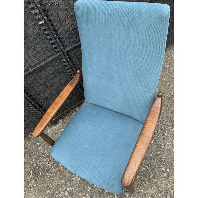 Mid-Century Modern Armchair by Edmund Homa for Gościńska Fabryka Mebli, Poland, 1960s For Sale - Image 3 of 13