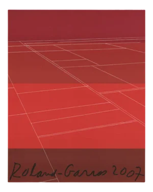 2007 Kate Shepherd Roland Garros Poster
