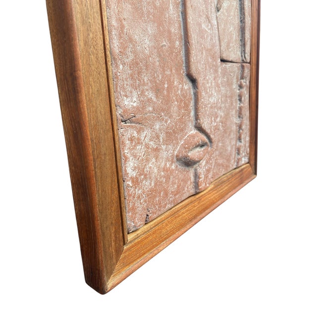 Mid 20th Century Mid 20th Century Modernist "Tile" Portrait For Sale - Image 5 of 7