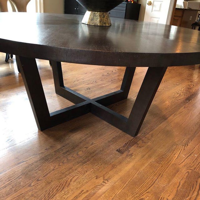 Italian 72 Inch Round Dining Table Chairish