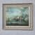 Very good oil on copper panel, 'Jonny Gaston' English artist. Battle of Trafalgar, framed in excellent condition.