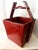 Chinese Red Lacquered Wooden Chinese Rice Container Planter or Jardiniere For Sale - Image 3 of 9
