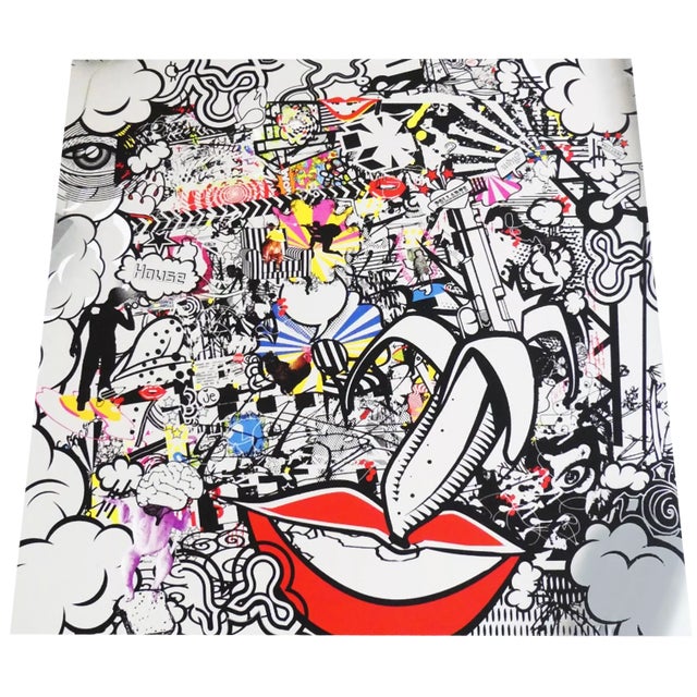 Francesca Falli, Pistola con Banana from PollAge, 2018, Digital Print on Mirror Base For Sale
