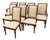 Ethan Allen French Regency Louis XVI Cherry Wood Dining Chairs, Set of Eight For Sale