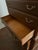 1940s Circa 1940 Queen Anne–Style Mahogany Highboy Chest With 7 Dovetailed Drawers, Refinished For Sale - Image 5 of 12