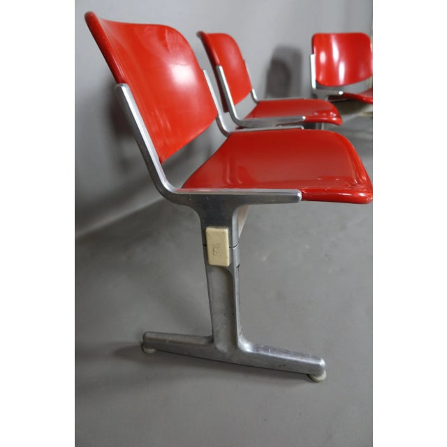 1970s Set of Benches by Giancarlo Piretti for Castelli, 1970s For Sale - Image 5 of 6