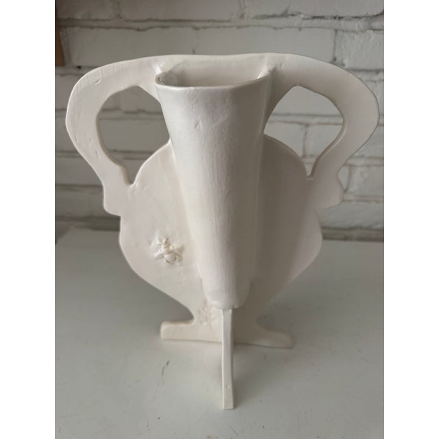 Contemporary Silhouette Urn Vase With Bee For Sale - Image 3 of 4