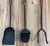 Vintage MCM Teak and Iron Fireplace Tools on Stand For Sale - Image 9 of 9