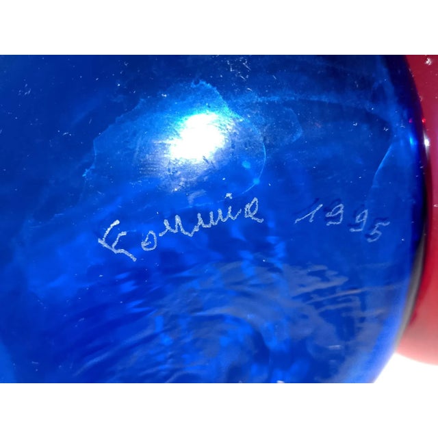 Murano Sculptural Vase by Formia, 1995 For Sale - Image 12 of 14