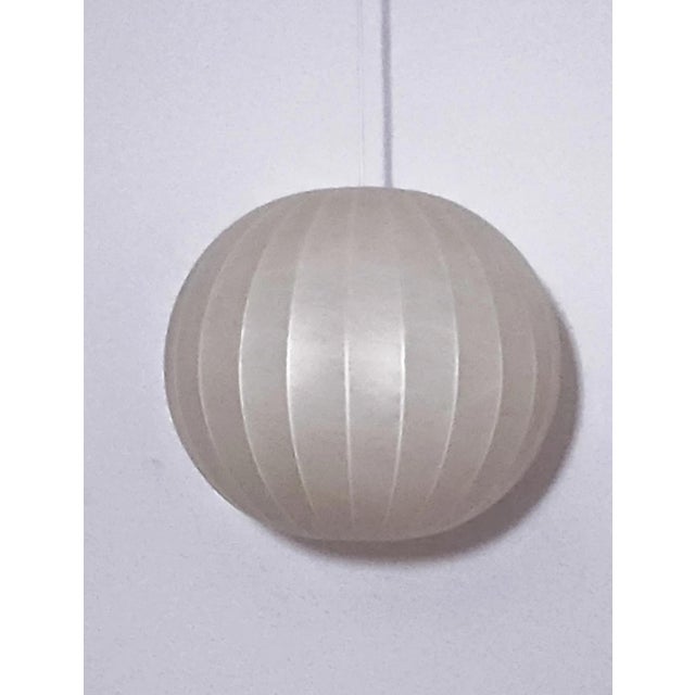 Mid-Century Modern Mid-Century Modern Cocoon Lamp from Goldkant Leuchten, 1970s For Sale - Image 3 of 3