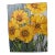Late 20th Century Signed Slater Sunflower Oil Painting on Canvas For Sale