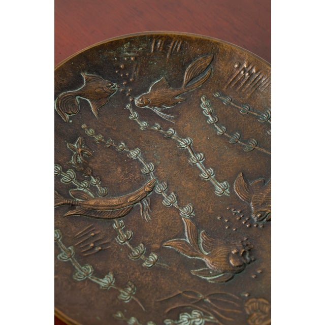 Large Art Deco Bronze Bowl by Gunnar Nylund for Akta Brons, Sweden, 1940s For Sale - Image 13 of 14