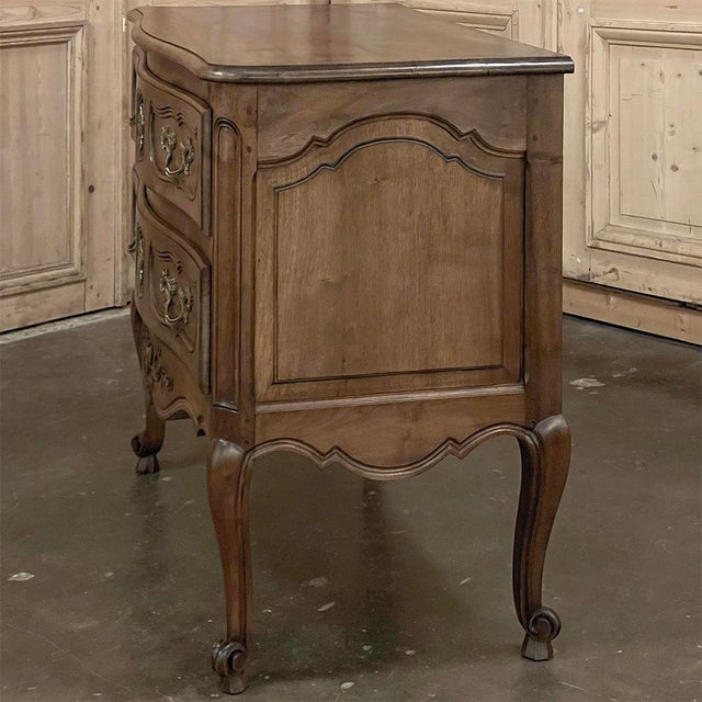 Antique Country French Regence Walnut Commode For Sale - Image 18 of 18