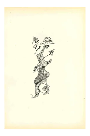 Bruno Capacci, Composition of Diodora, Original Lithograph, 1950s