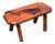 Mid-Century Modern Live Edge Bench or Table For Sale