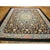 1920s Black Ground Field Flowers Cloud Bands Chinese Art Deco Room Size Rug For Sale - Image 4 of 6