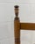Brown Antique Ladder Back Chair Woven Early 19th Century For Sale - Image 8 of 12