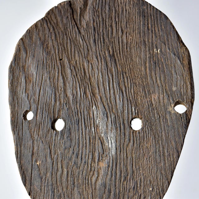 Tan Early 20th Century Lega Passport Mask For Sale - Image 8 of 10