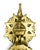 Brass Oversized Brass Arabesque Door Knocker For Sale - Image 8 of 10
