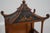 Chinoiserie Decorated Pagoda Chinese Chippendale Curio Shelf For Sale - Image 9 of 18
