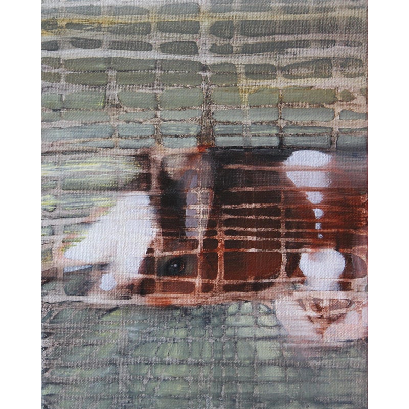 Teona Yamanidze, Natural Predators in Captivity, 2021, Oil on Canvas