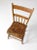 Antique Plank Seat Farmhouse Chair For Sale - Image 4 of 7