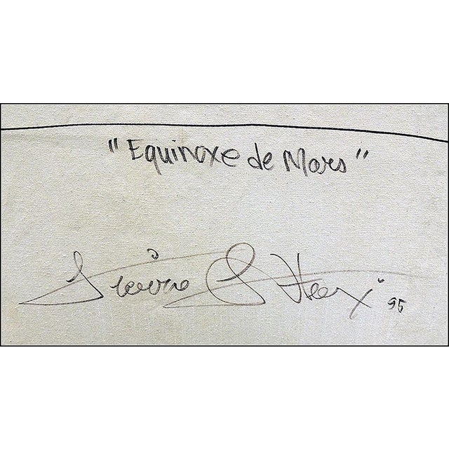 Late 20th Century Equinoxe de Mars, Pierre Patry For Sale In Minneapolis - Image 6 of 6