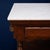 20th Century English Walnut Base and Marble Top Bar For Sale - Image 4 of 5