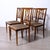 Louis XVI Chairs in Walnut, Italy, 1950s, Set of 4 For Sale - Image 16 of 16