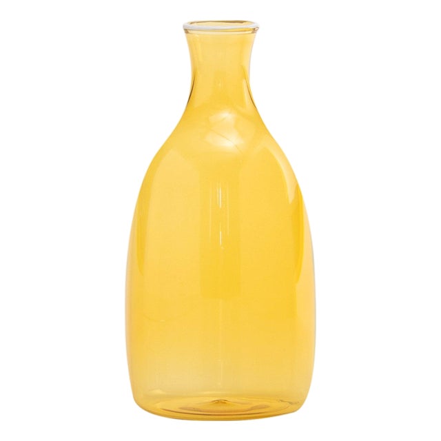 Un Fiore Vase 35 - Golden Yellow For Sale