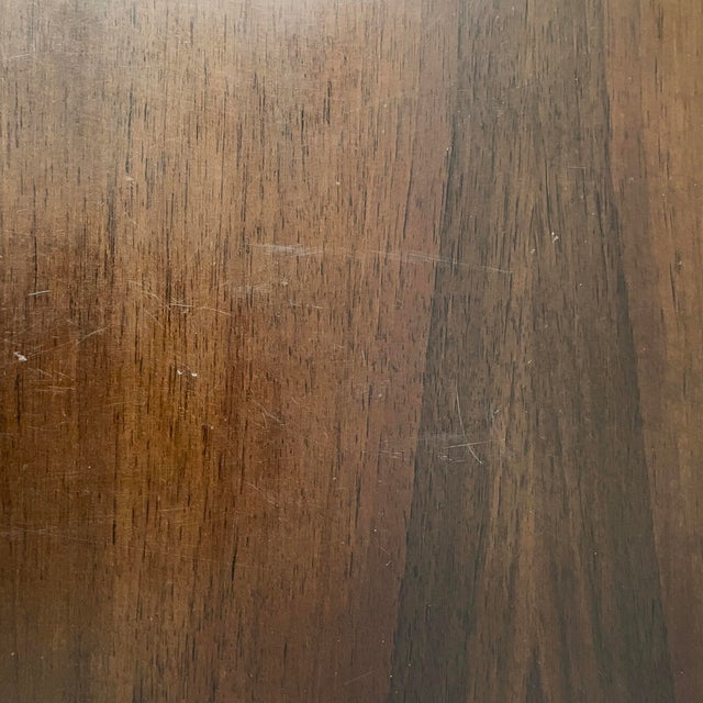 Brown Italian Modern Wood and Steel Desk from Formanova, 1970s For Sale - Image 8 of 18