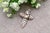 Gold Cross Pendant with Paw Print and Diamonds For Sale - Image 4 of 7