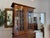 Brown Antique Art Nouveau Display Bookcase, 1890s For Sale - Image 8 of 14
