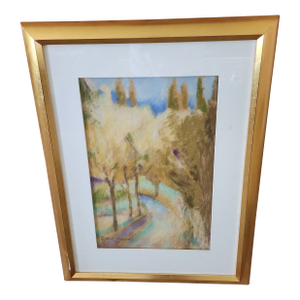 Landscape Pastel by Isabel Stensland