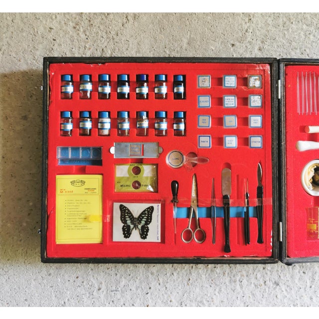 1970s Vintage Microscope Set by Bob Optik, Germany, 1970s For Sale - Image 5 of 12