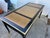 French 1990s Drexel Heritage Grand Palais Collection Louis XV Executive Writing Desk Style Leather Top and Brass For Sale - Image 3 of 18