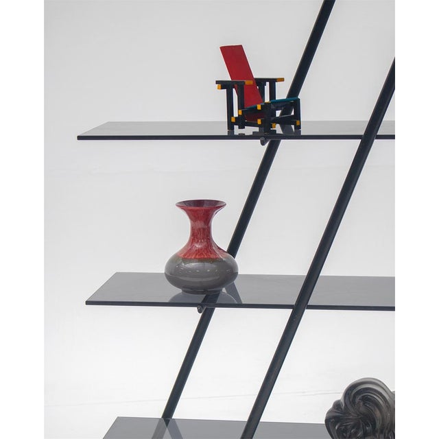 Mid-Century Modern Bauhaus Triangular Shelving Unit, 1970s For Sale - Image 6 of 8