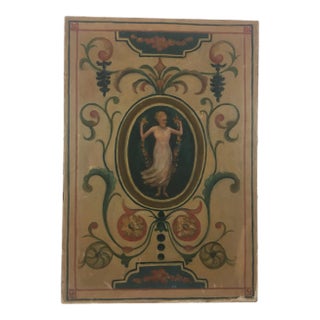 Antique Oil on Canvas For Sale