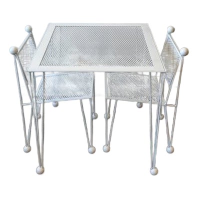 Custom Patio Set by Steve Campos, 3 Pieces For Sale