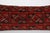 Red Handwoven Antique Tribal Turkoman Rug Pillow Cover 16'' X 40'' For Sale - Image 8 of 11