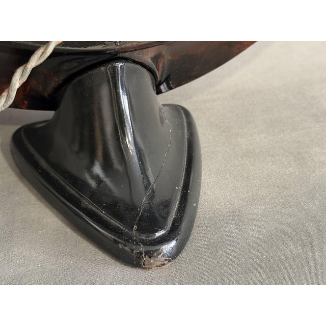 Art Deco Speaker in Bakelite by Louis Kalff for Philips, 1930s For Sale - Image 6 of 12